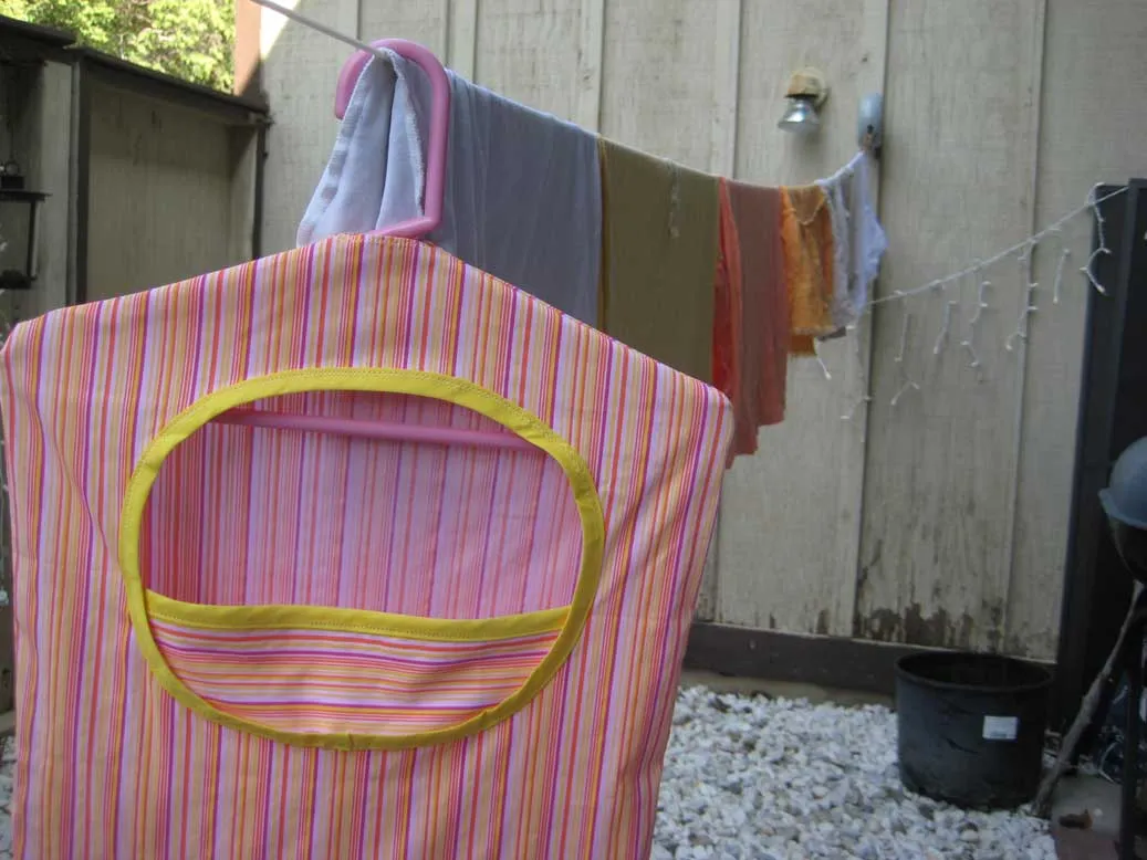 Clothespin bag from mom