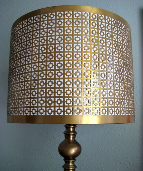 Gold Drum Shade